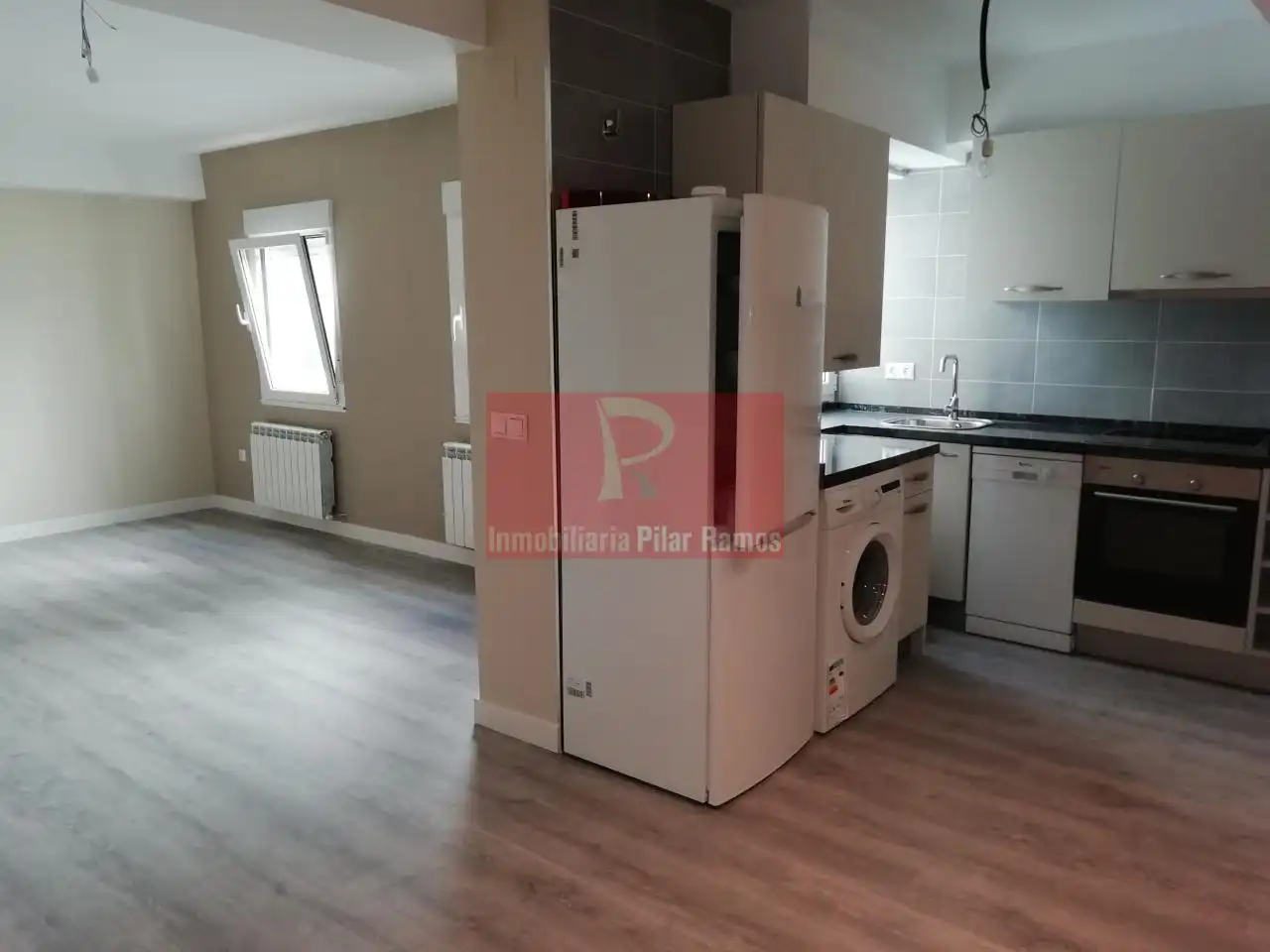 Cocina de Apartamento de alquiler en León Capital  con Calefacción, Parquet y Terraza