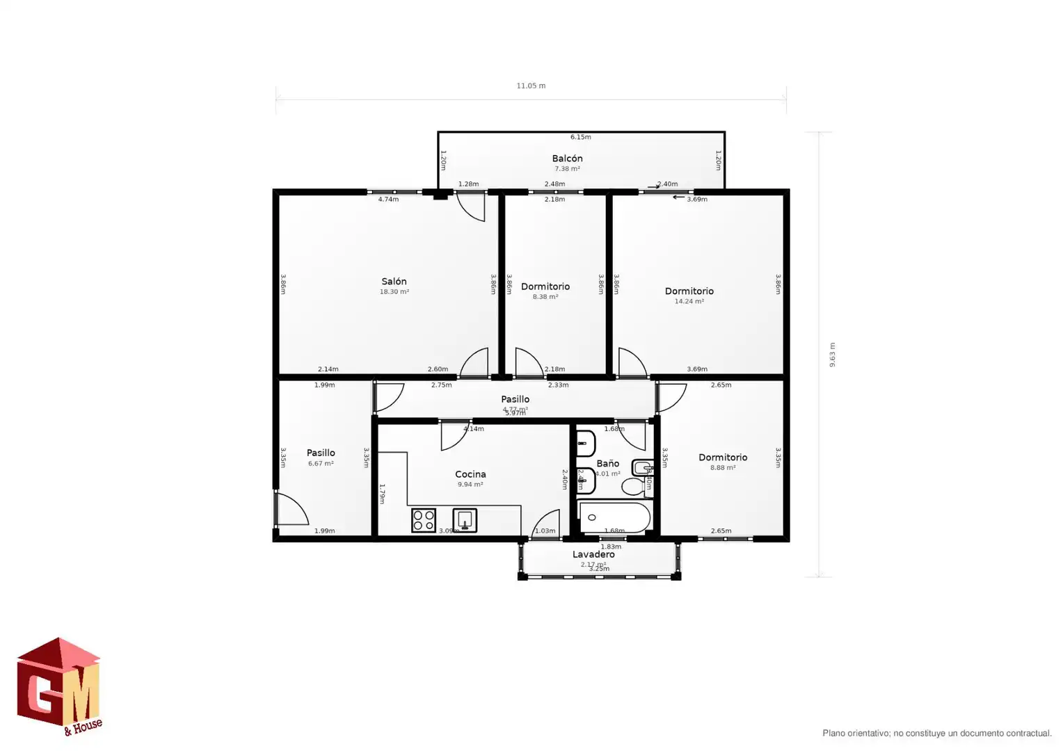 Flat for sale in Ensanche