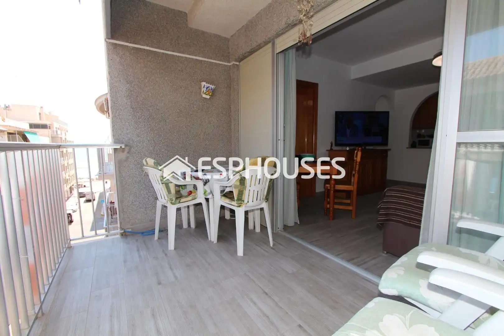 Terraza de Apartamento en venta en Guardamar del Segura con Terraza, Trastero y Amueblado