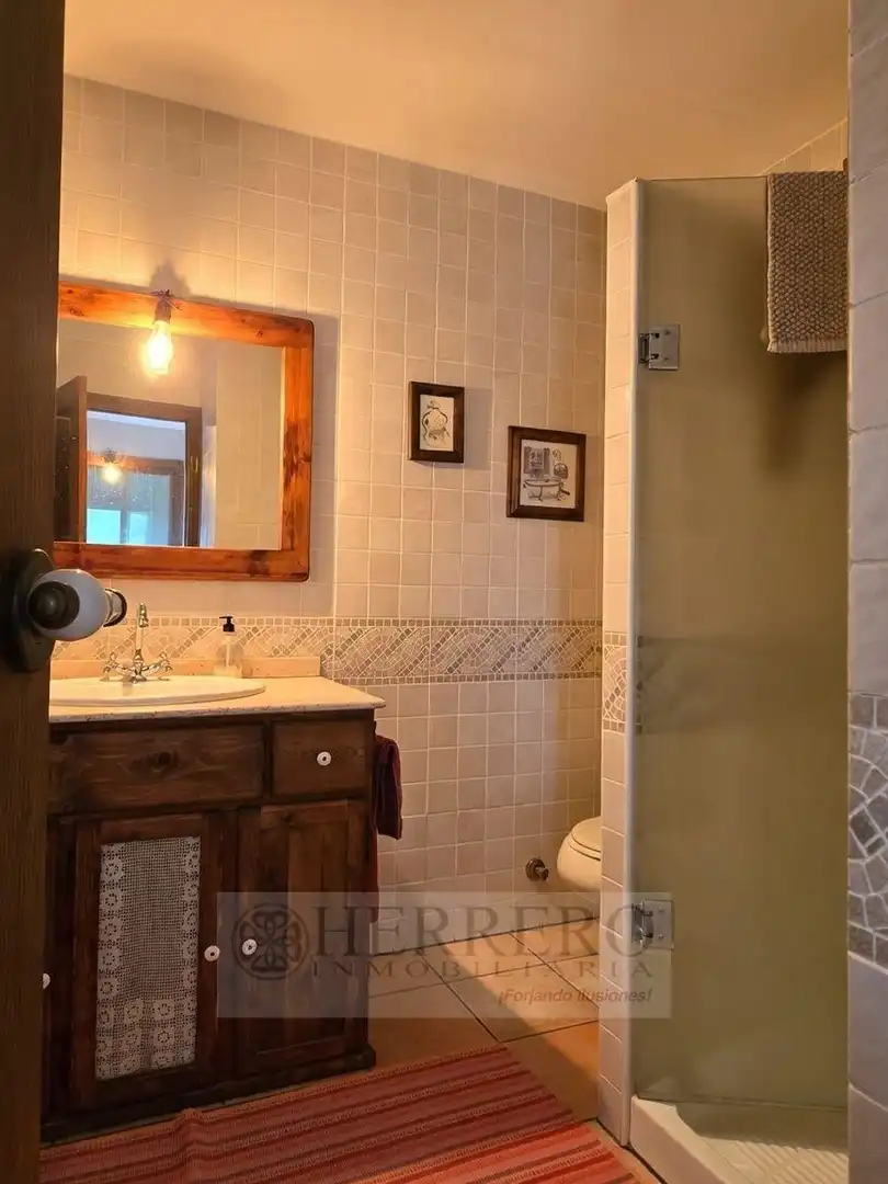 Baño de Casa adosada en venta en Gandia con Aire acondicionado, Calefacción y Jardín privado