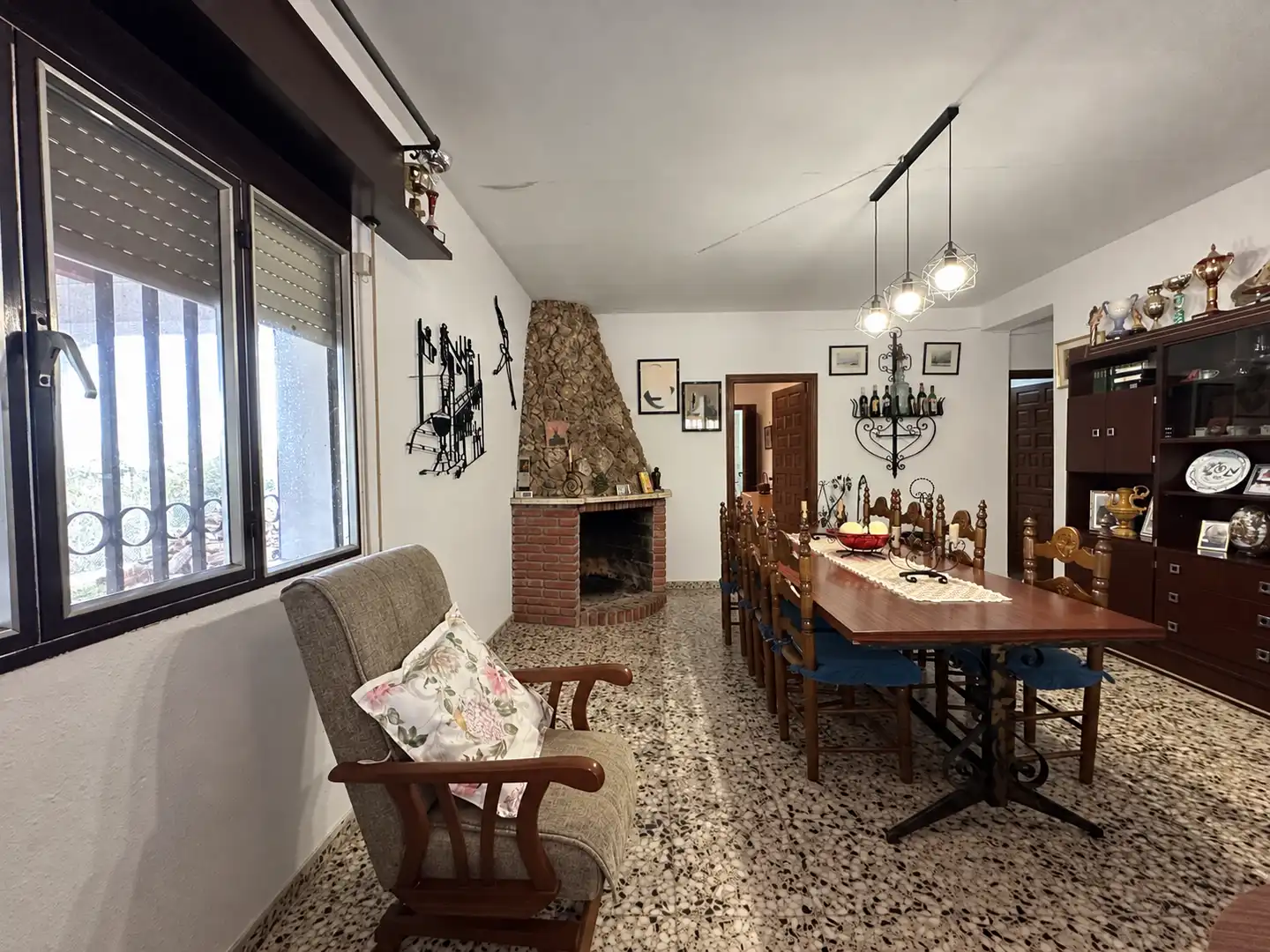 Menjador de Casa o xalet en venda en Sant Josep - Zona Hospital 
