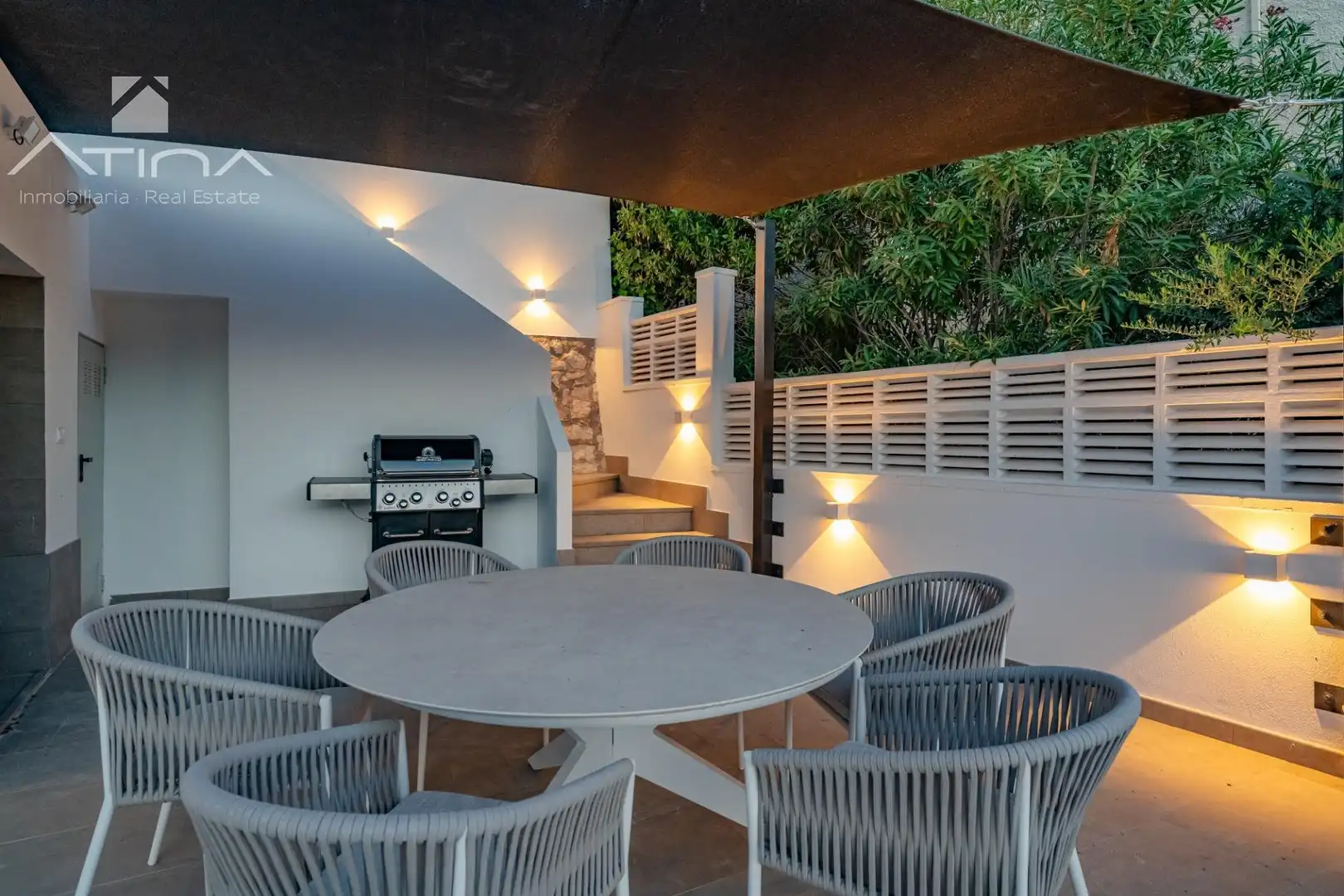 Terrassa de Casa o xalet en venda en Calpe / Calp amb Aire condicionat, Calefacció i Jardí privat