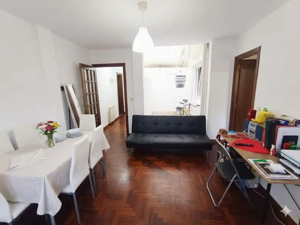 Sala de estar de Piso en venta en Poio con Amueblado