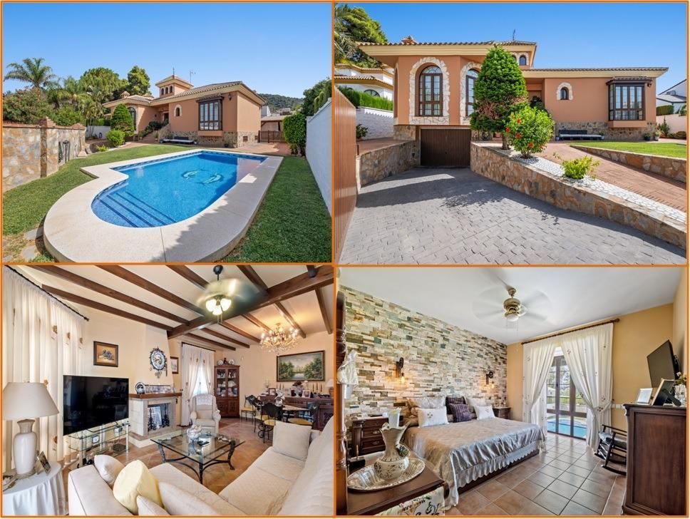 Exterior view of House or chalet for sale in Alhaurín de la Torre  with Air Conditioner, Heating and Private garden