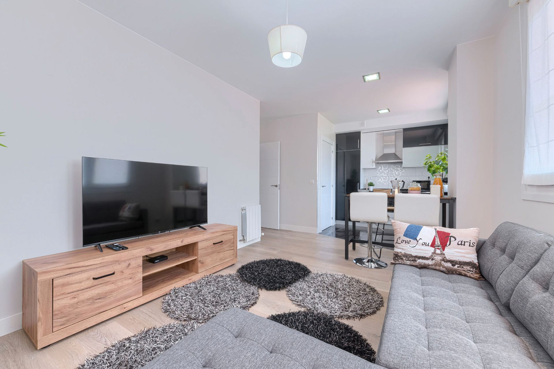 Living room of Planta baja to rent in Barakaldo   with Heating, Furnished and Oven