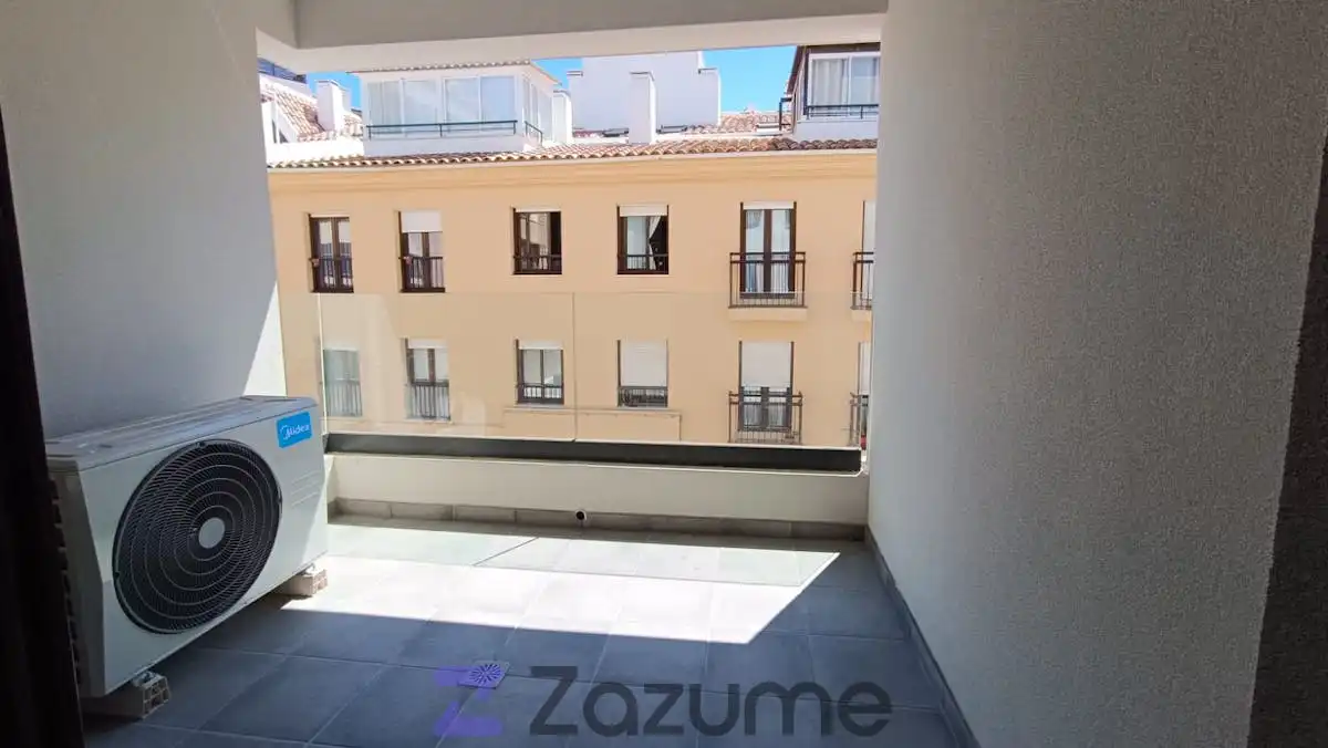 Terraza de Piso de alquiler en Benalmádena con Aire acondicionado, Parquet y Terraza