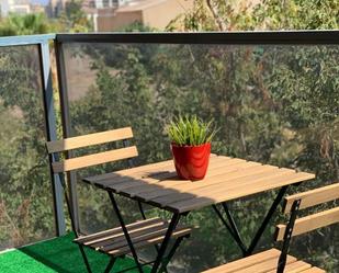 Balcony of Apartment to rent in  Valencia Capital  with Air Conditioner, Parquet flooring and Swimming Pool