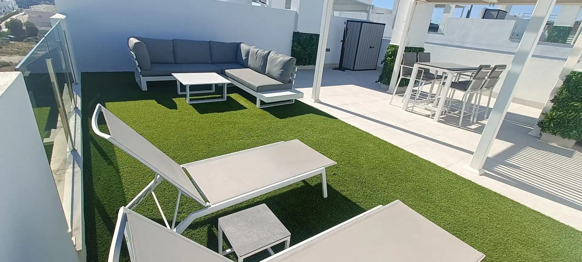 Terraza de Ático de alquiler en Torrevieja con Aire acondicionado, Calefacción y Terraza