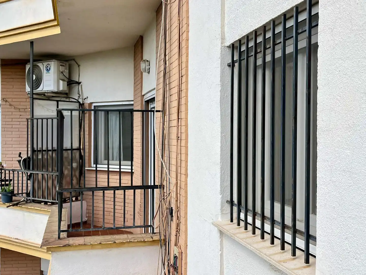 Balcony of Flat for sale in Sevilla  with Air Conditioner, Terrace and Balcony