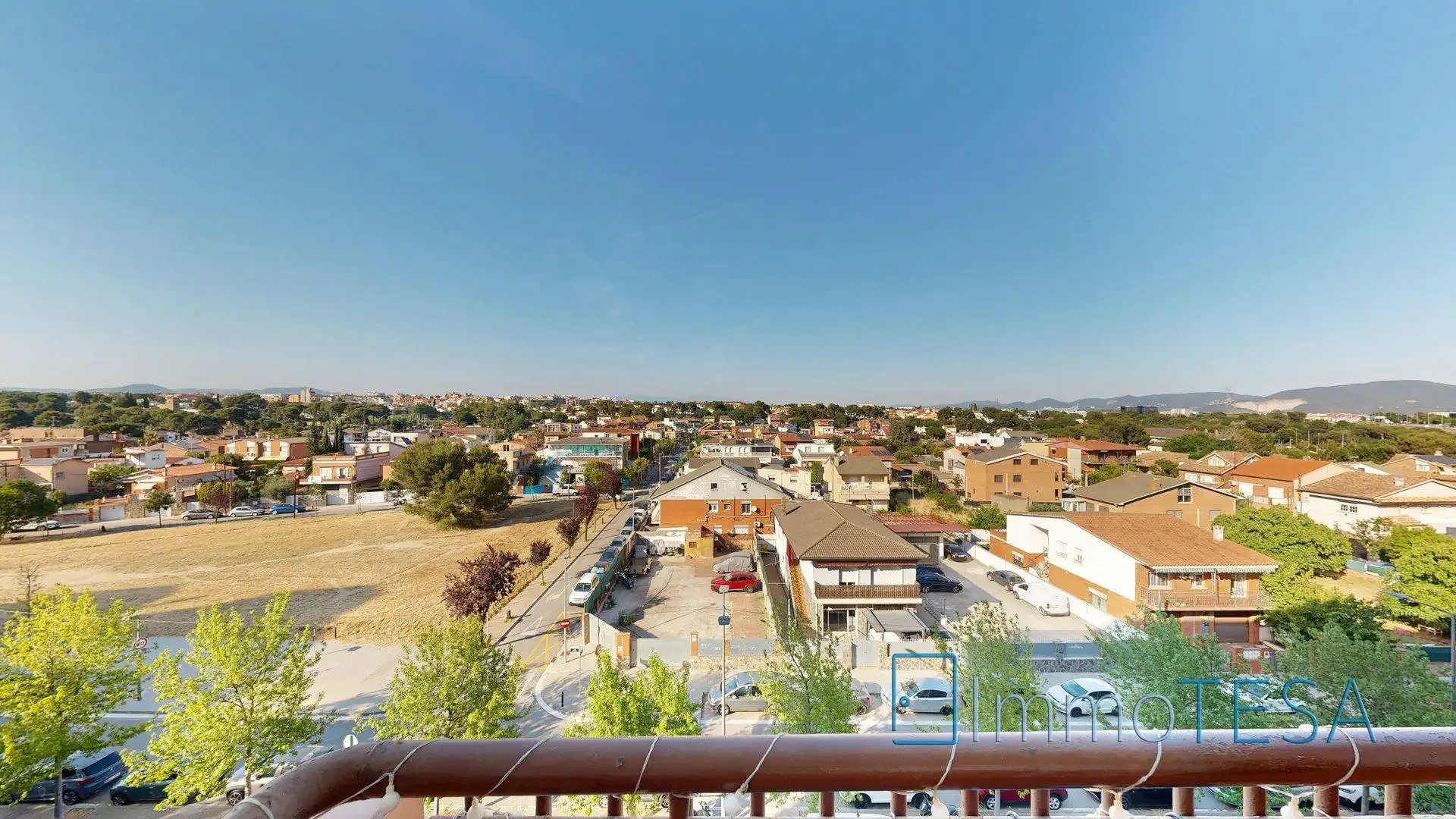 Vista exterior de Pis en venda en Badia del Vallès amb Calefacció i Balcó
