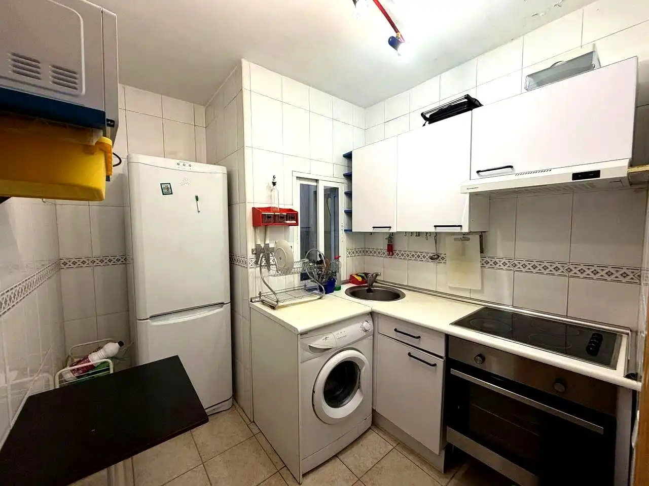 Cocina de Piso de alquiler en Madrid con Aire acondicionado, Calefacción y Parquet