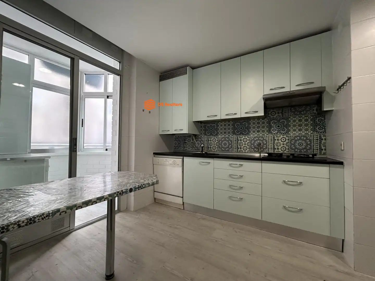 Kitchen of Flat for rent in Madrid  with Heating, Terrace and Storage room