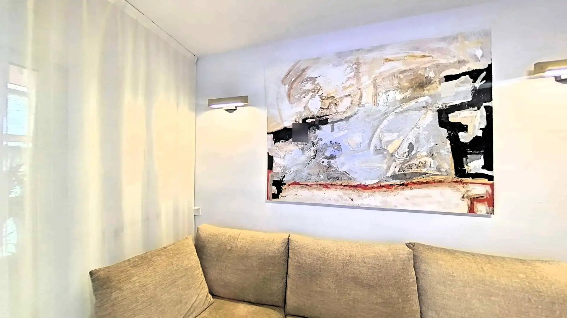 Sala d'estar de Apartament en venda en San Pedro del Pinatar amb Aire condicionat, Moblat i Balcó