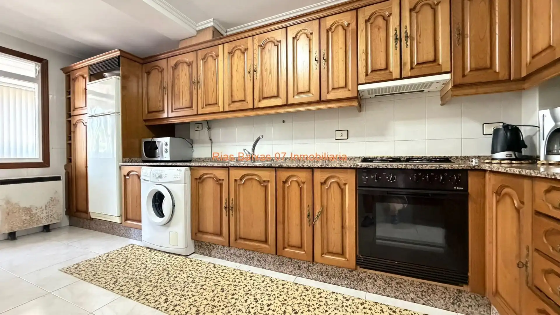 Kitchen of Flat for sale in Cortegada  with Heating, Terrace and Furnished