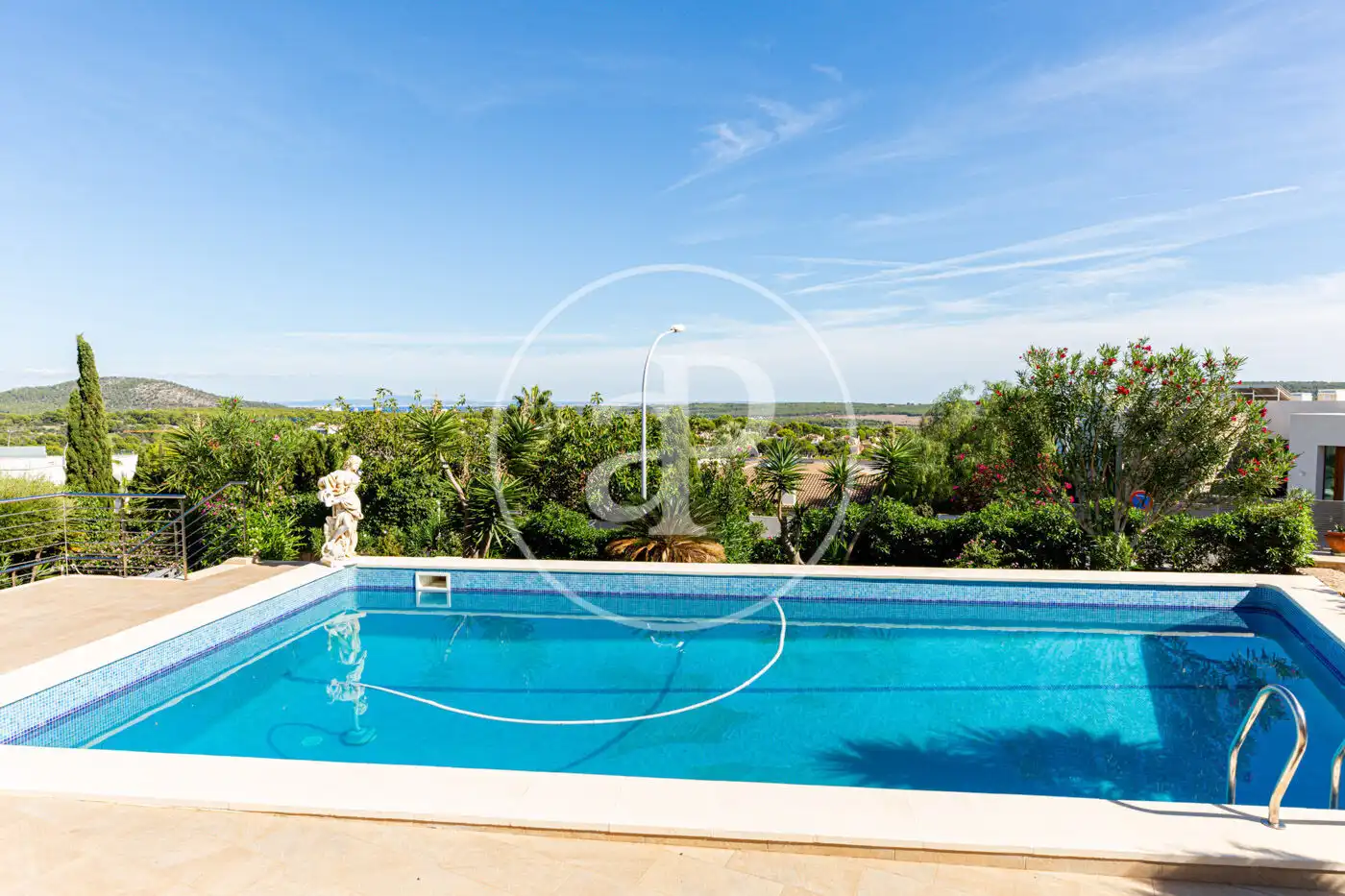 Piscina de Piso de alquiler en Calvià con Aire acondicionado, Calefacción y Jardín privado