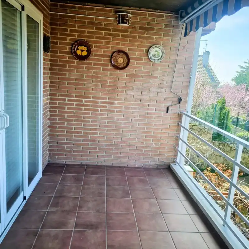 Balcony of Houses for sale in Los Molinos  with Heating, Private garden and Storage room