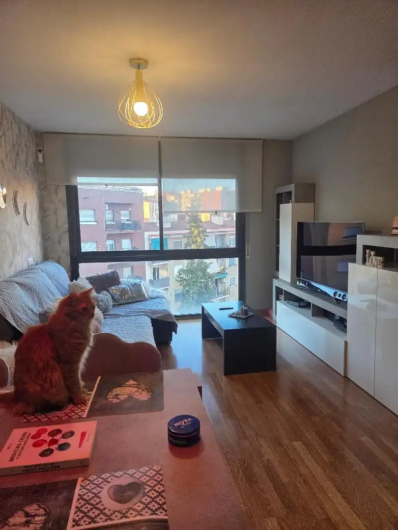 Wohnzimmer von Maisonette zum Verkauf in Sabadell mit Klimaanlage, Heizung und Parkett