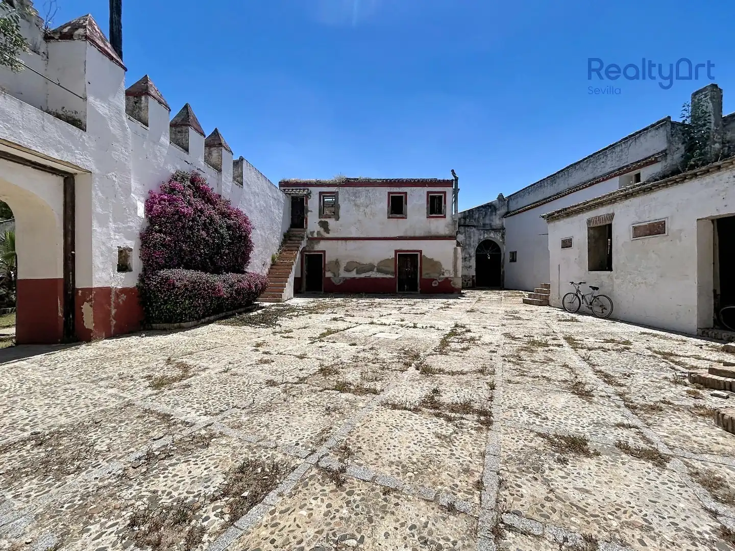 Vista exterior de Finca rústica en venta en Bollullos de la Mitación con Jardín privado y Piscina