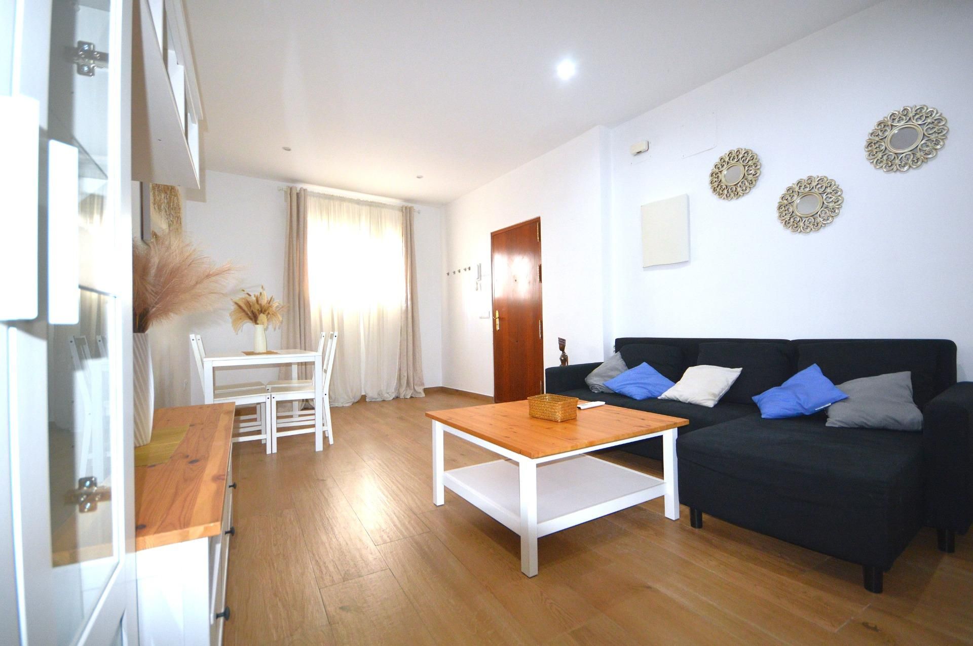 Sala de estar de Piso en venta en Jerez de la Frontera con Aire acondicionado y Terraza