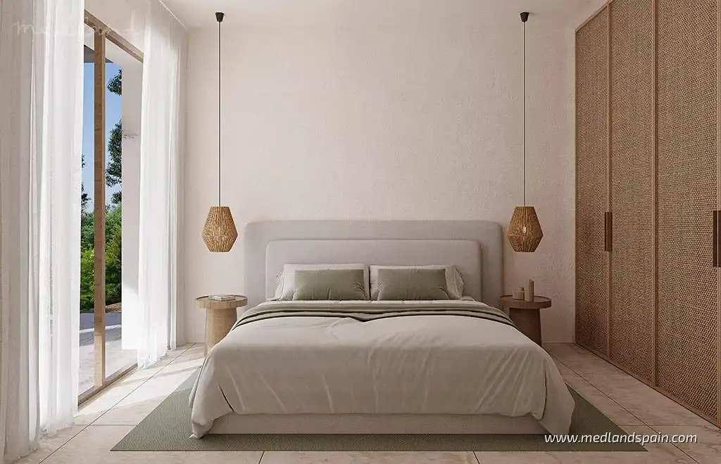 Habitación de Casa o chalet en venta en Benissa con Aire acondicionado, Calefacción y Jardín privado
