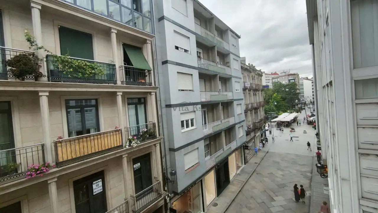 Exterior view of Flat for sale in Ourense Capital   with Heating and Parquet flooring