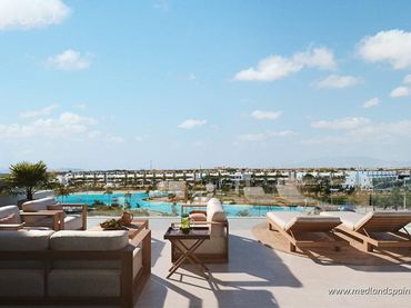 Appartement compact avec piscine à vendre à Mar Menor Golf