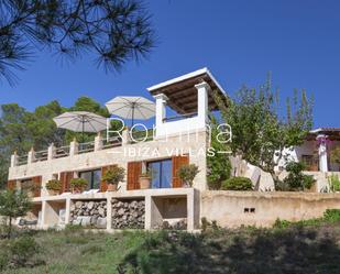 Exterior view of House or chalet for sale in Sant Josep de sa Talaia  with Air Conditioner, Heating and Private garden