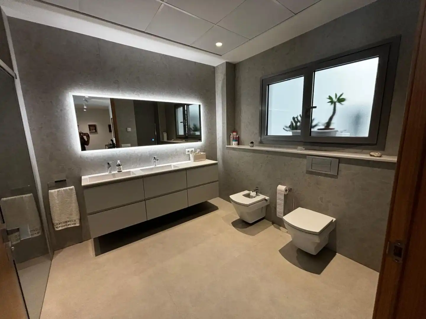 Baño de Casa o chalet en venta en Moncofa con Aire acondicionado, Calefacción y Terraza