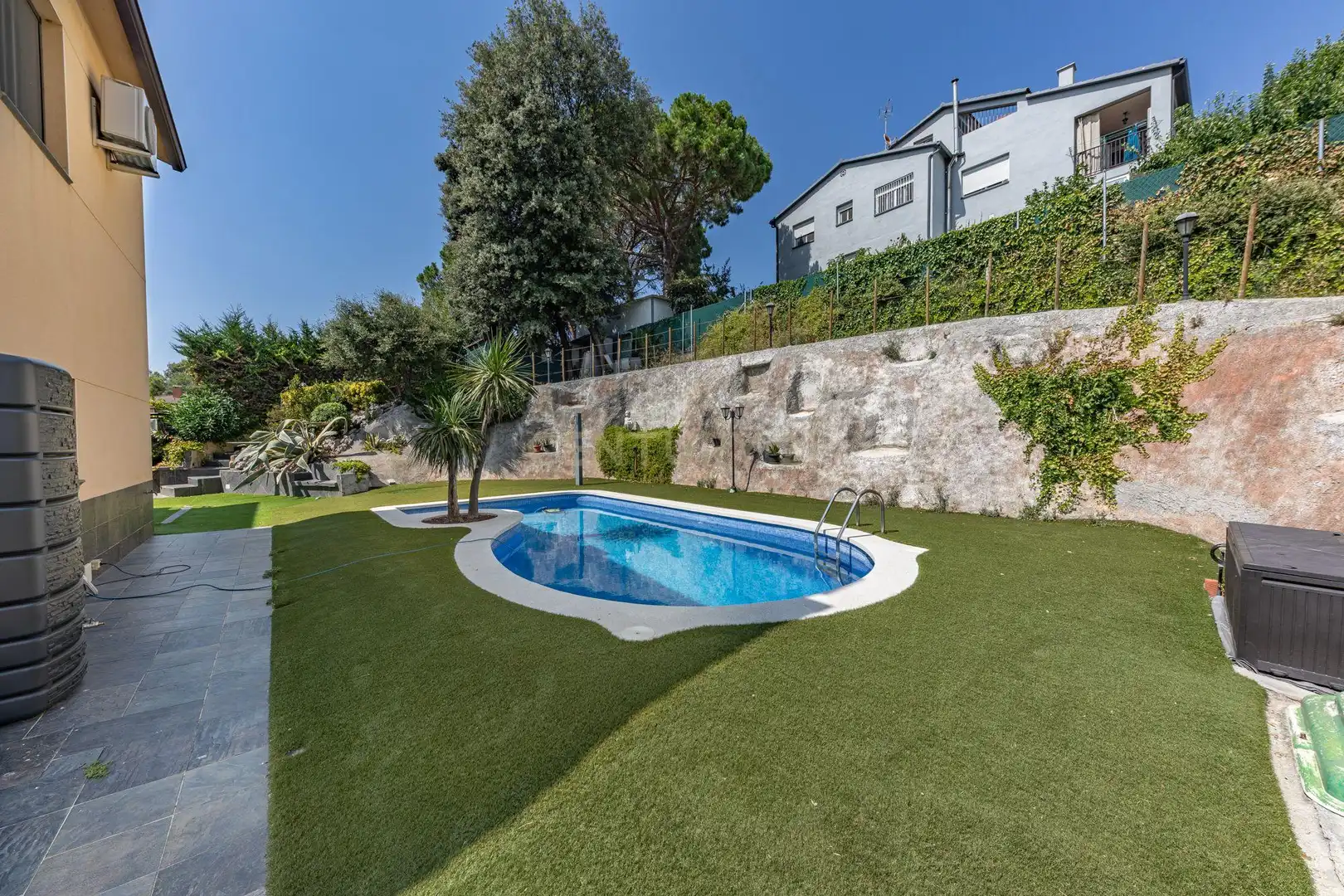 Piscina de Casa o xalet en venda en Lliçà d'Amunt amb Aire condicionat, Piscina i Alarma