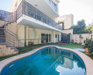 Piscina de Casa o xalet en venda en Alicante / Alacant amb Calefacció, Parquet i Terrassa