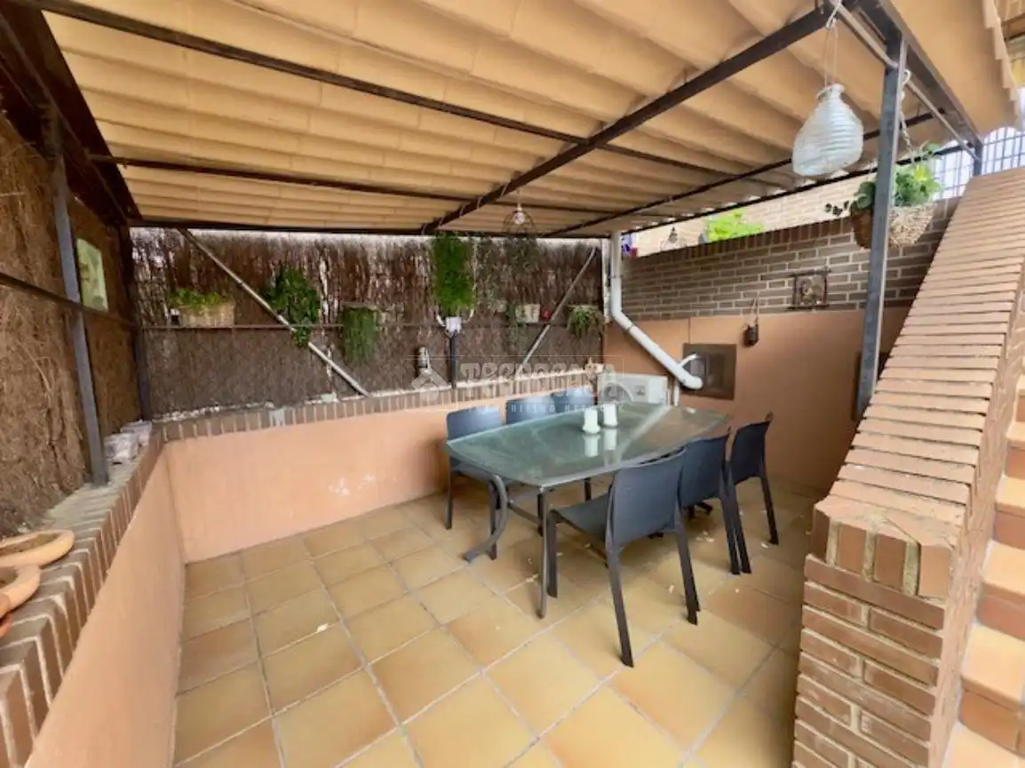 Terrace of Detached homes for sale in Las Rozas de Madrid  with Air Conditioner, Heating and Private garden
