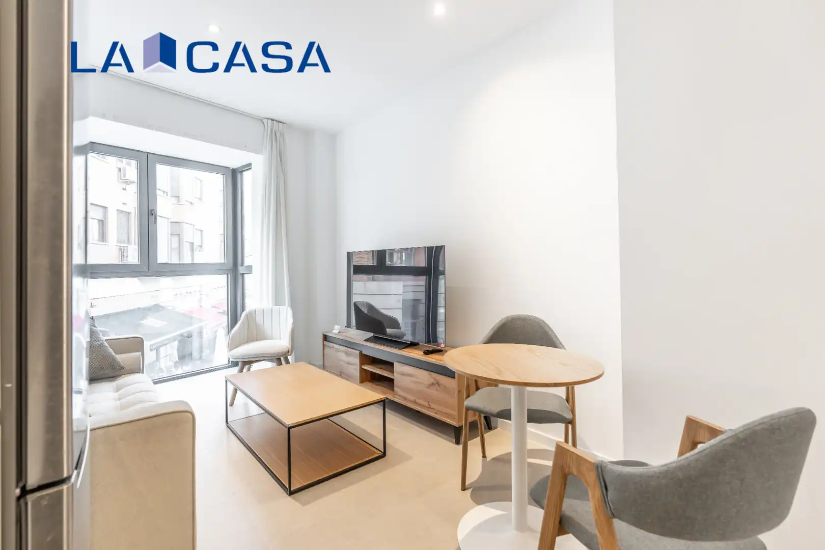 Living room of Flat for sale in Madrid