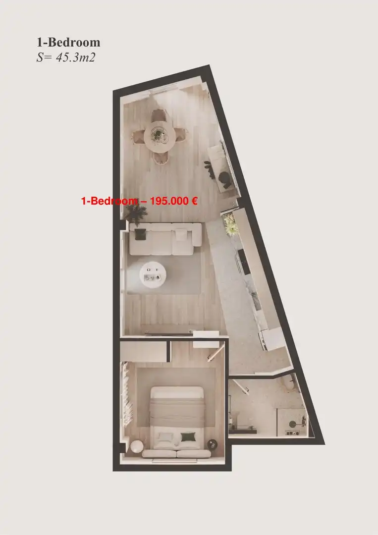 Habitación de Apartamento en venta en Benidorm con Amueblado