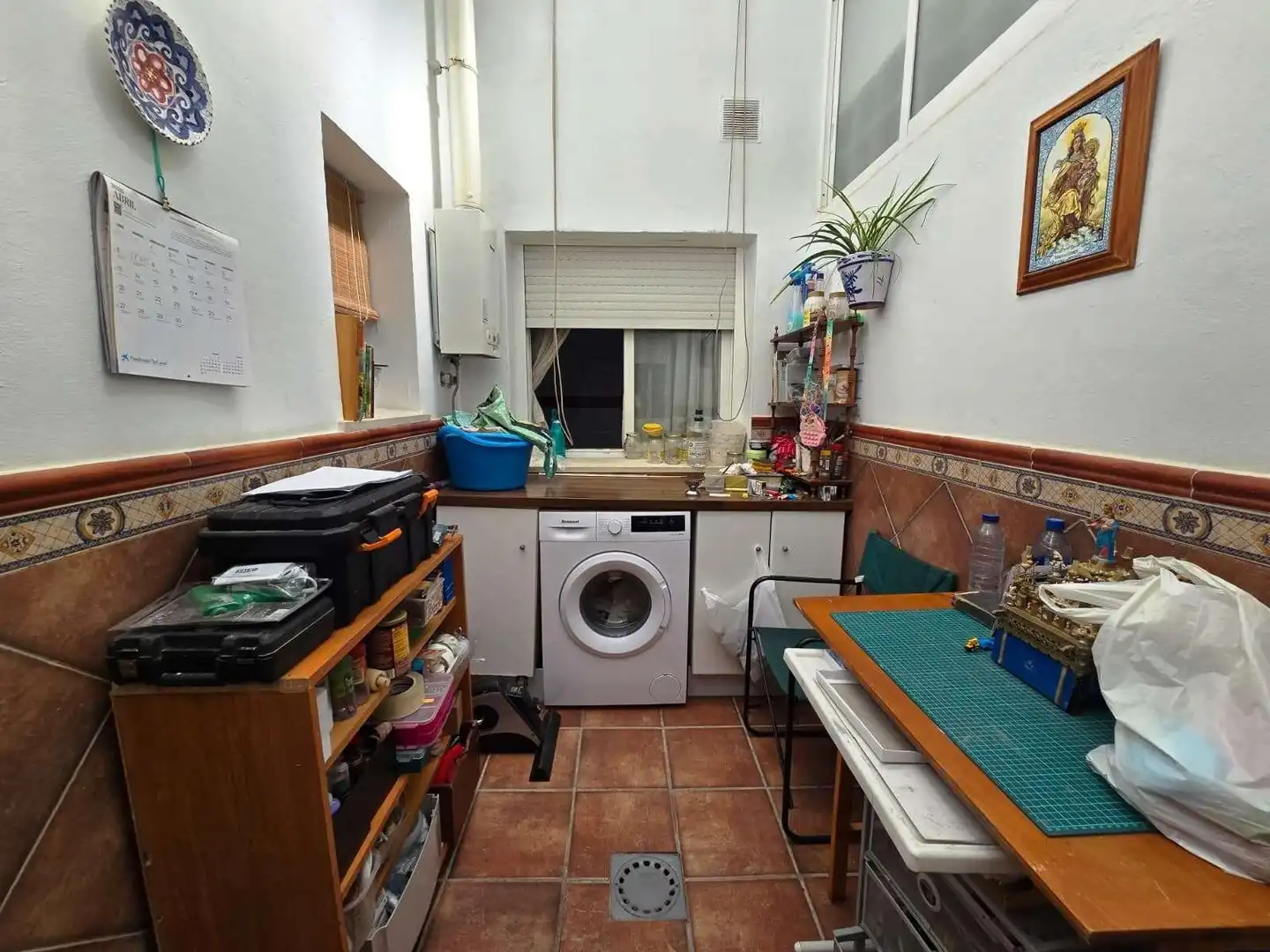 Cuina de Casa o xalet en venda en Castilleja de la Cuesta amb Aire condicionat, Terrassa i Balcó