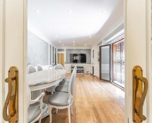 Dining room of House or chalet for sale in  Madrid Capital  with Air Conditioner, Heating and Terrace