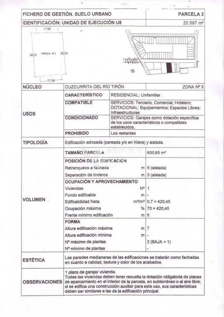 Terreny residencial en venda a Calle Tironcillo, imagen 4
