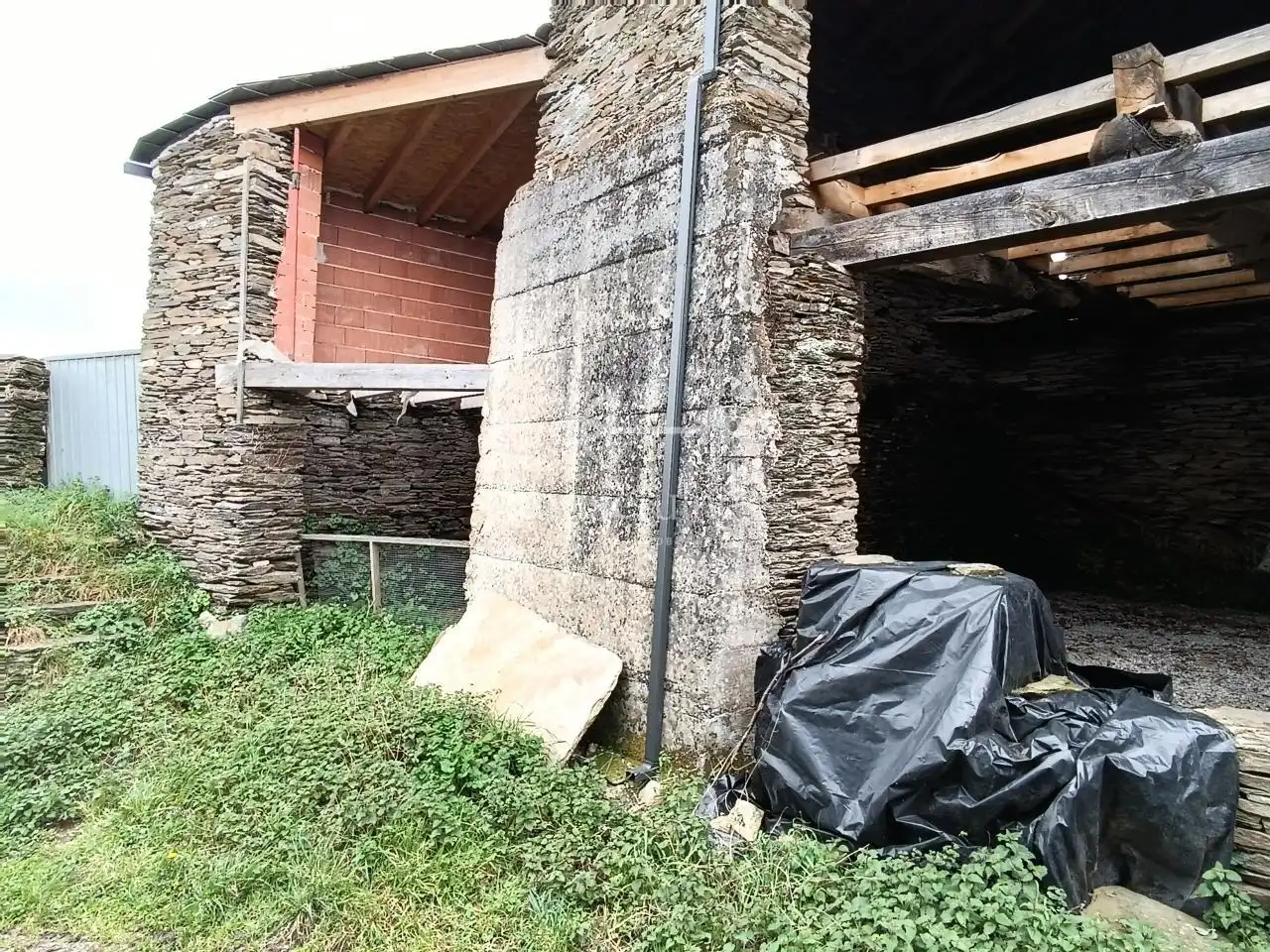 Vista exterior de Finca rústica en venta en Lugo con Calefacción y Jardín privado