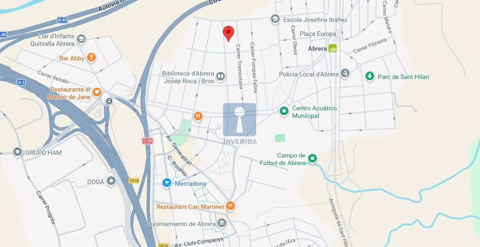Vista exterior de Piso en venta en Abrera con Terraza y Trastero