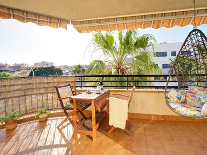 Terrace of Flat for sale in Salobreña  with Air Conditioner, Heating and Private garden