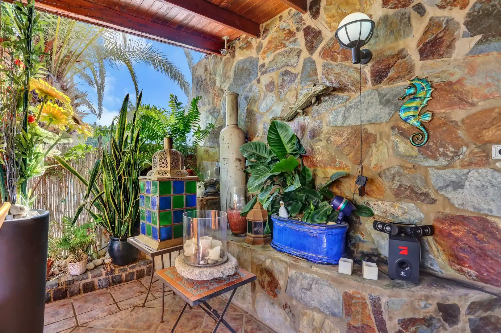 Terrassa de Casa o xalet en venda en La Oliva amb Jardí privat, Terrassa i Traster