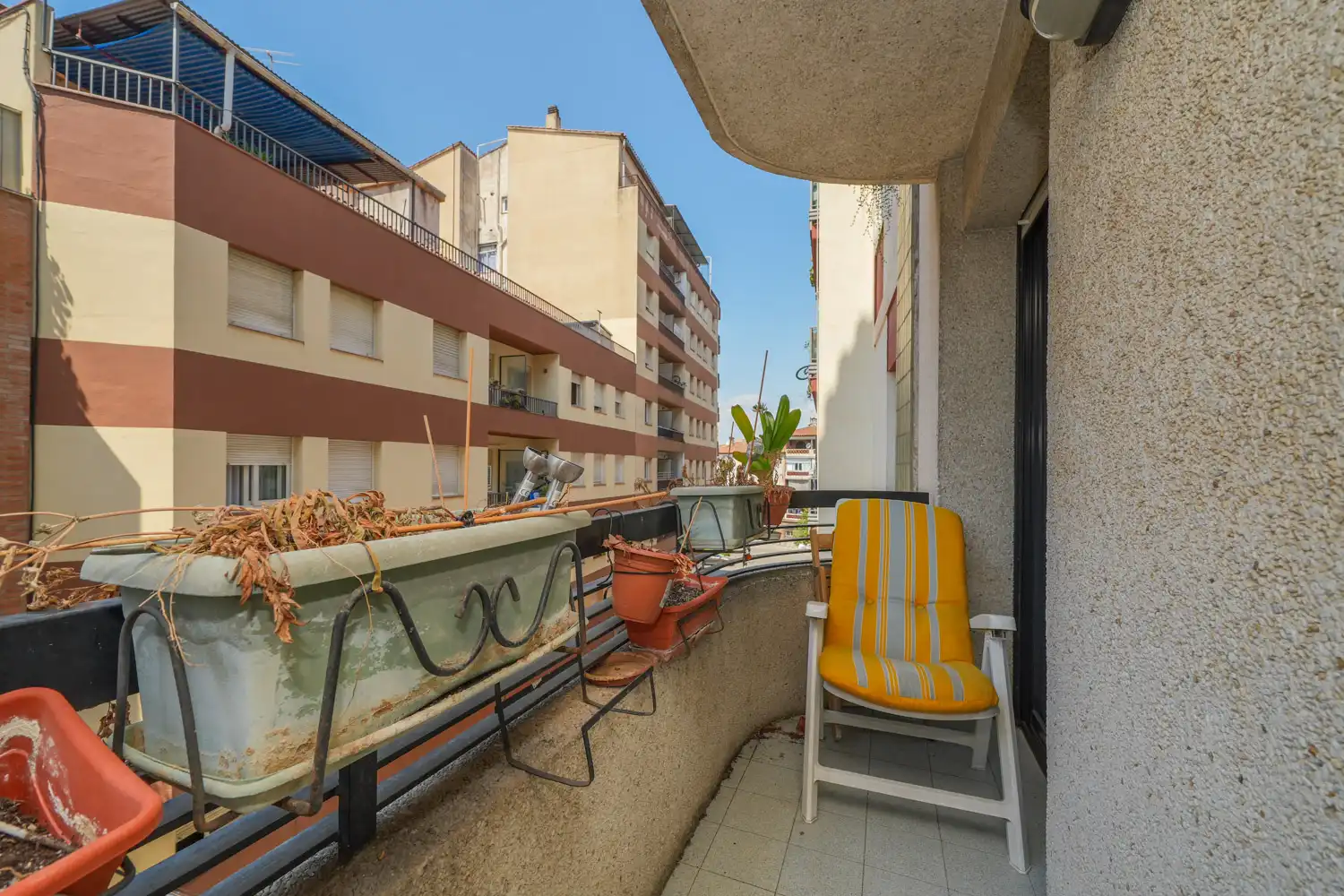 Terraza de Piso en venta en Girona con Calefacción, Parquet y Terraza