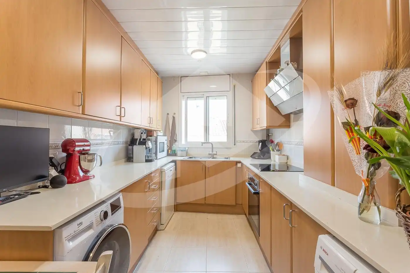 Kitchen of Duplexes for sale in Sabadell  with Air Conditioner, Heating and Terrace
