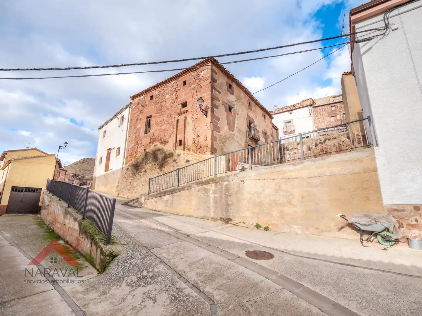 Vista exterior de Finca rústica en venta en Mues con Balcón