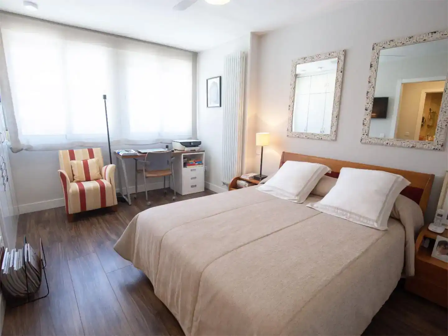 Habitación de Casa adosada en venta en Madrid con Aire acondicionado, Jardín privado y Trastero