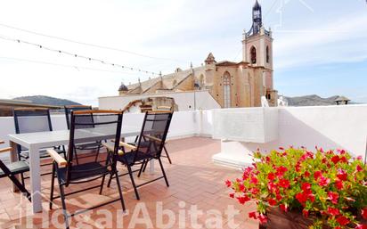Terrassa de Casa o xalet en venda en Sagunto / Sagunt amb Aire condicionat, Calefacció i Terrassa