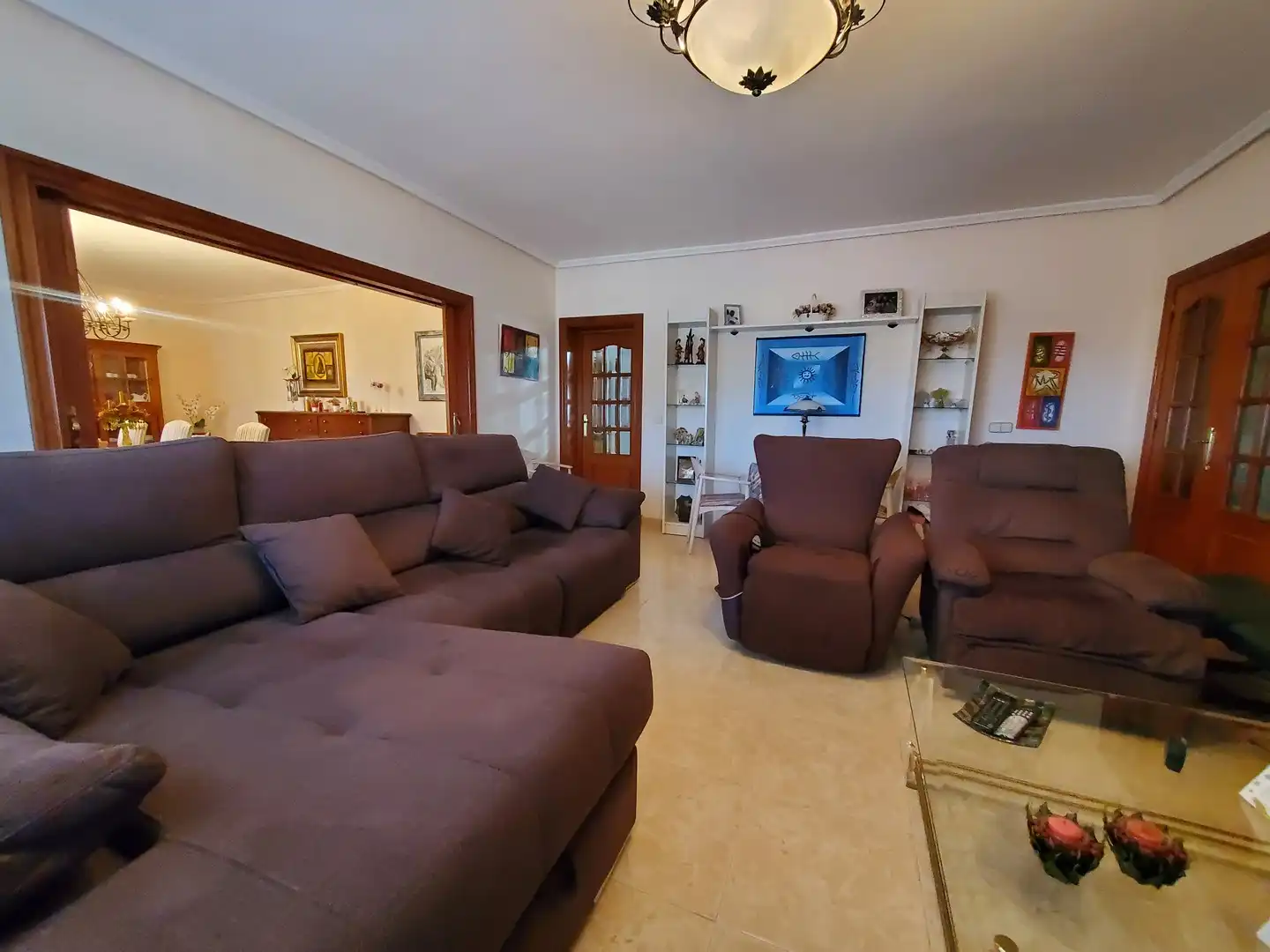 Sala de estar de Casa o chalet en venta en Cartagena con Aire acondicionado, Jardín privado y Terraza
