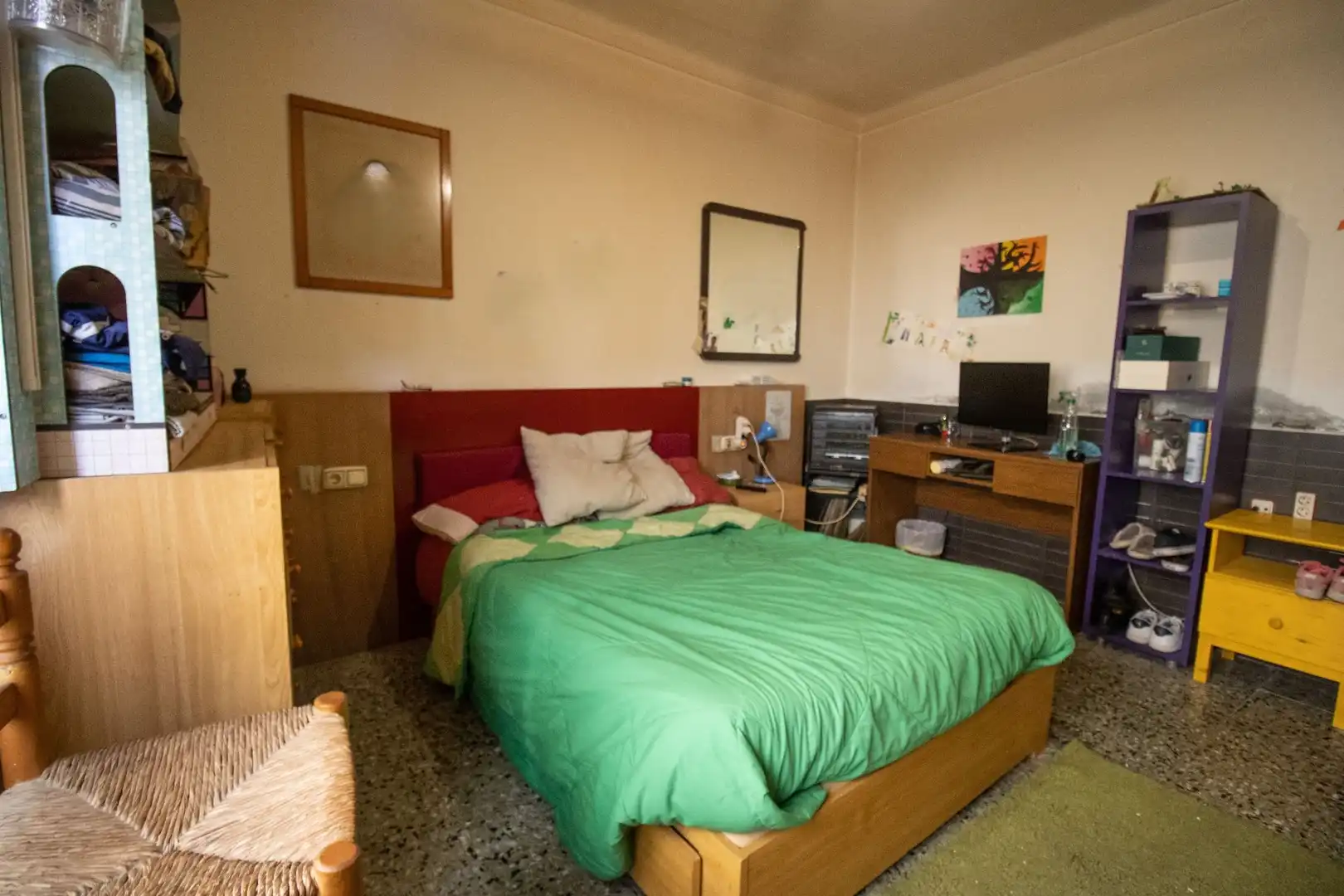 Schlafzimmer von Wohnung zum Verkauf in Roses mit Heizung, Terrasse und Abstellraum