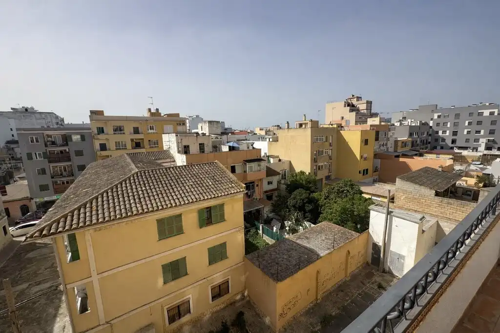 Vista exterior de Piso en venta en  Palma de Mallorca con Aire acondicionado, Parquet y Amueblado
