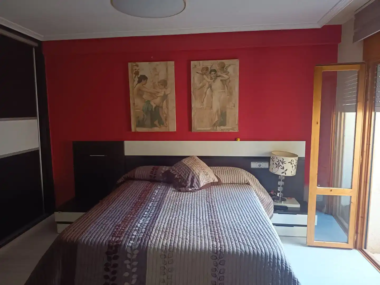 Schlafzimmer von Wohnung zum Verkauf in Ainzón mit Klimaanlage, Parkett und Abstellraum
