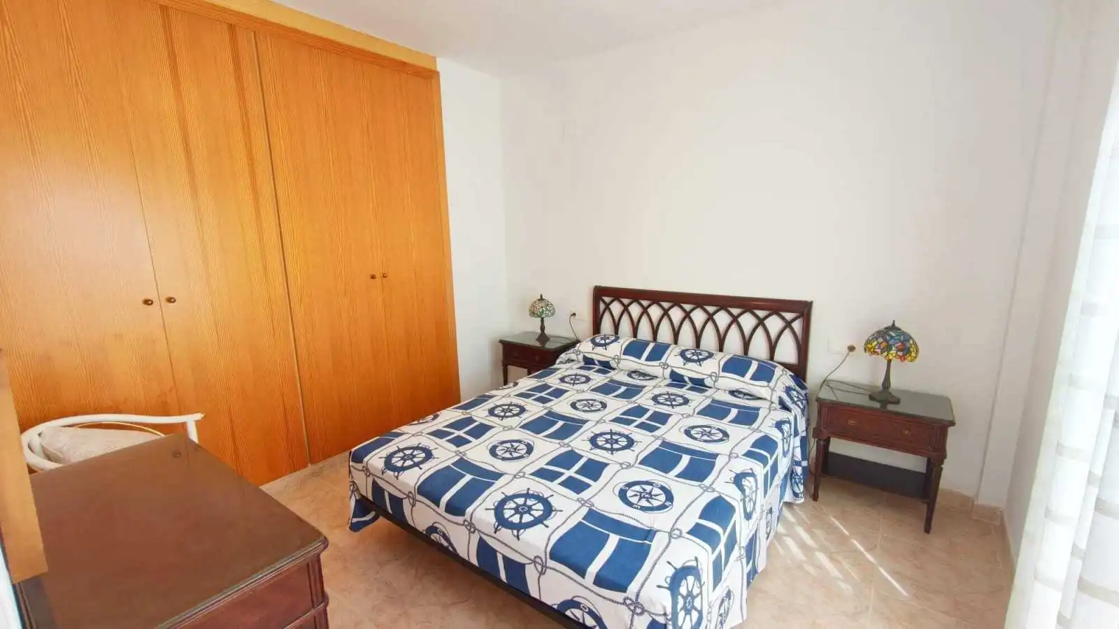 Bedroom of Detached homes for sale in Cullera  with Air Conditioner, Terrace and Swimming Pool
